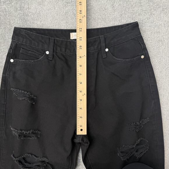 Altar'd State Jeans Womens 27 Ceros Distressed High Rise Straight Leg Ripped - Picture 7 of 11